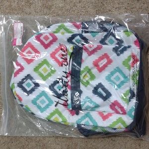 Thirty-one Going My Way Backpack zippers pockets Candy Corners Colorful NEW!